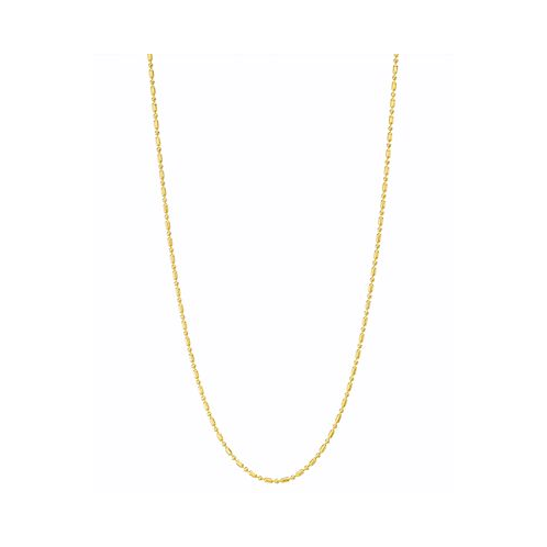 Macys 14k Gold Necklace 18 Dot Dash Chain (1mm)