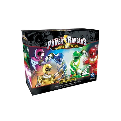 Renegade Game Studios Power Rangers Heroes of the Grid Zeo Ranger Pack 67 Pieces