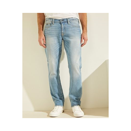 GUESS Mens Faded Slim Tapered Jeans