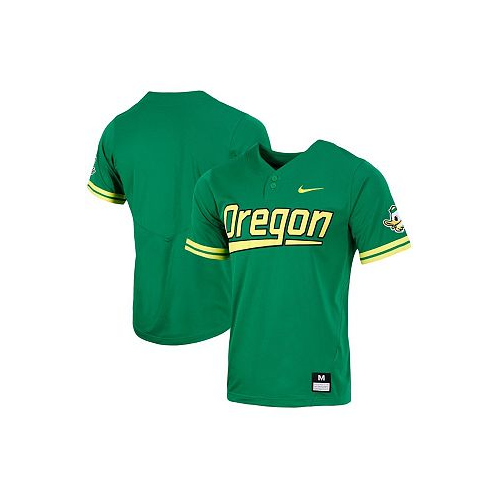 Nike Mens Green Oregon Ducks Replica Two-Button Baseball Jersey
