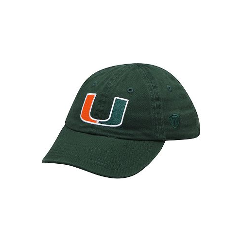 Top of the World Infant Unisex Green Miami Hurricanes Mini Me Adjustable Hat