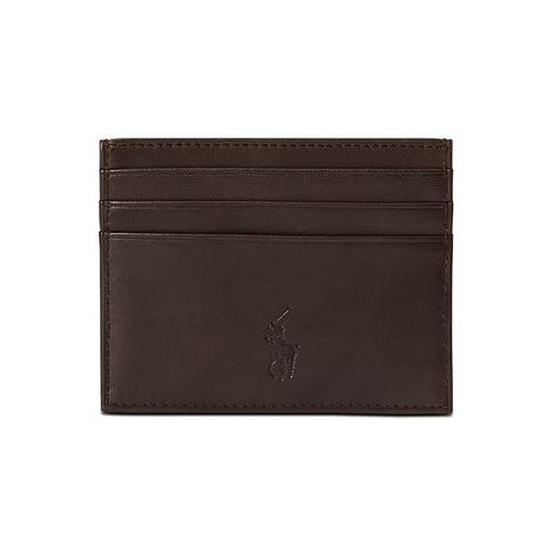 Polo Ralph Lauren Mens Suffolk Slim Leather Card Case