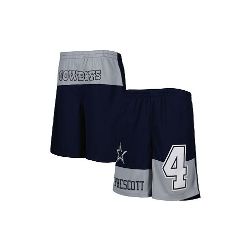 Outerstuff Big Boys Dak Prescott Navy Dallas Cowboys Name and Number Player Shorts
