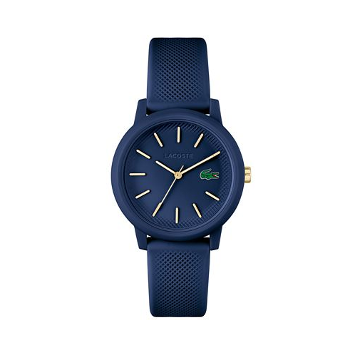 Lacoste Womens L.12.12 Navy Silicone Strap Watch 36mm