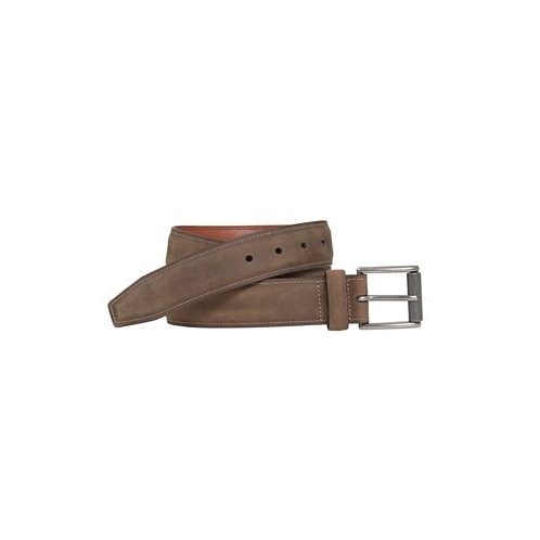 Johnston & Murphy Mens Casual Oiled Leather Belt