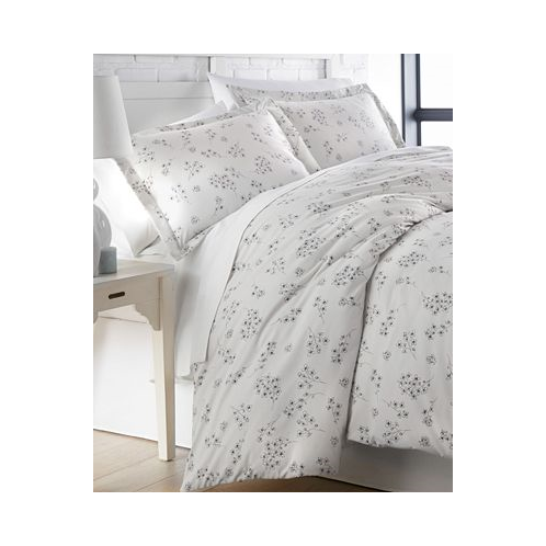 Southshore Fine Linens Sweet Floral 3 Piece Comforter and Sham Set Full/Queen