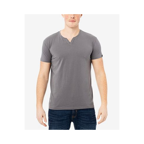 X-Ray Mens Basic Notch Neck Short Sleeve T-shirt