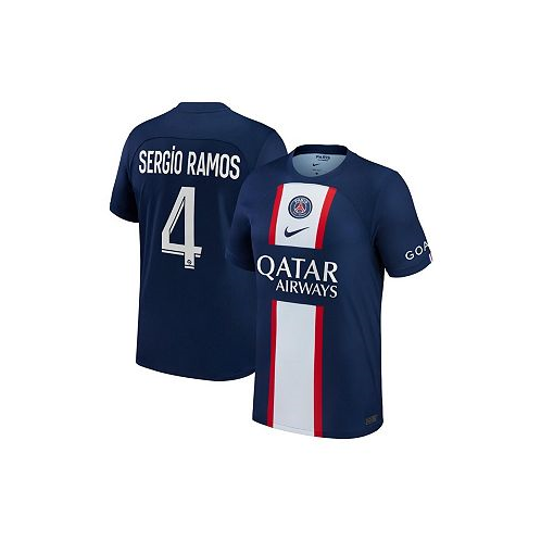 Nike Mens Sergio Ramos Blue Paris Saint-Germain 2022/23 Home Replica Player Jersey