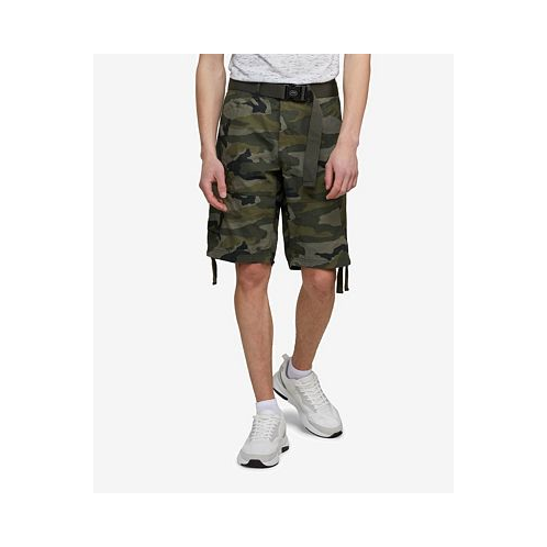 Ecko Unltd Mens Recon-Go Belted Cargo Shorts