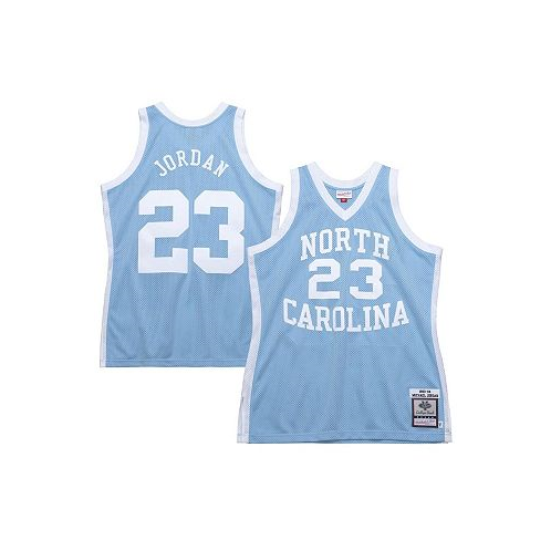 Mitchell & Ness Mens Michael Jordan Carolina Blue North Carolina Tar Heels 1983-84 Authentic Throwback College Jersey