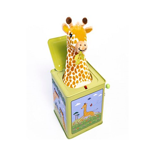 Vintage-Like Tin Toy Giraffe Jack in the Box Jack Rabbit Creations