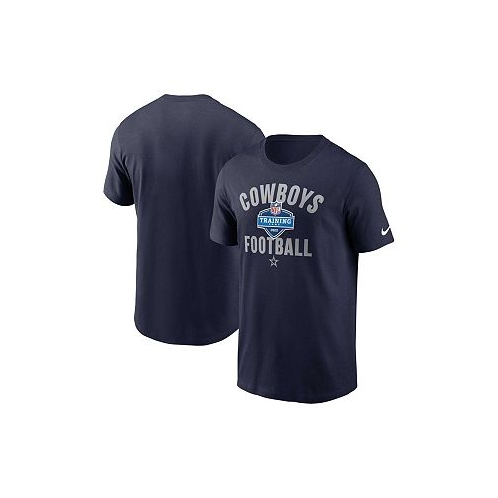 Nike Mens Navy Dallas Cowboys 2022 Training Camp Athletic T-shirt