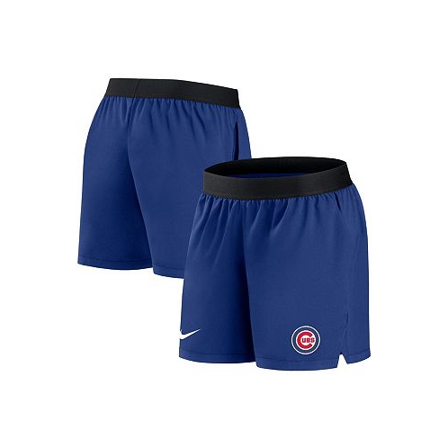 Nike Womens Royal Chicago Cubs Authentic Collection Flex Vent Max Performance Shorts