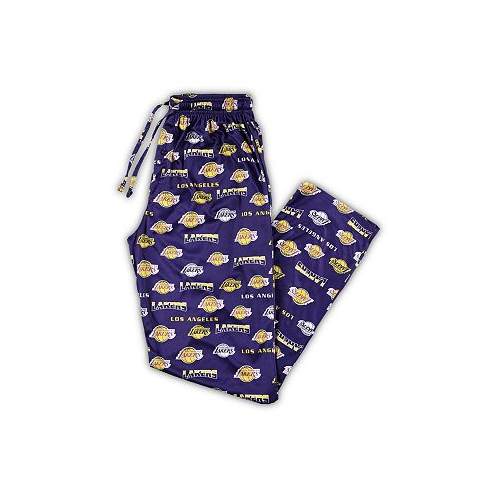 Concepts Sport Mens Purple Los Angeles Lakers Big and Tall Breakthrough Sleep Pants