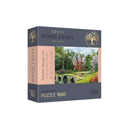 Trefl Wood Craft 1000 Piece Wooden Puzzle - Victorian House