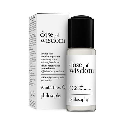 Philosophy Dose Of Wisdom Bouncy Skin Reactivating Serum 1 oz.