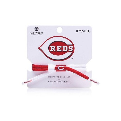 Rastaclat Mens Cincinnati Reds Signature Outfield Bracelet