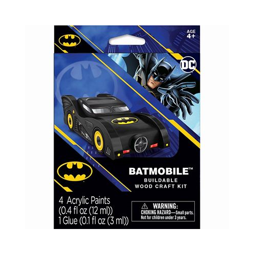 MasterPieces Puzzles Works of Ahhh... aft Set - Batman Mini Batmobile Wood Craft Set