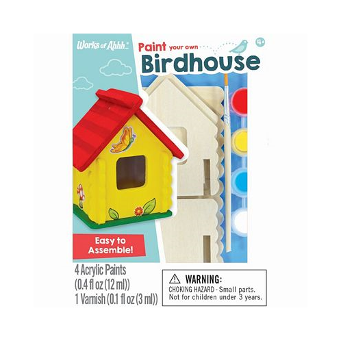 MasterPieces Puzzles Works of Ahhh... ni Craft Set - Bird House Build & Paint Kit
