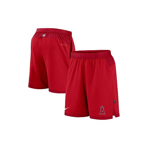 Nike Mens Red Los Angeles Angels Authentic Collection Flex Vent Performance Shorts