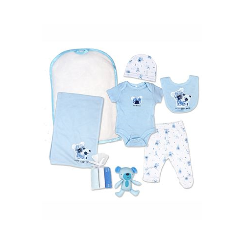 Rock-A-Bye Baby Boutique Baby Boys Little Bear Hugs Layette Gift 10 Piece Set