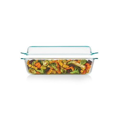 Pyrex Deep 9 x 13 2 in 1 Glass Baking Dish with Glass Lid Set of 2