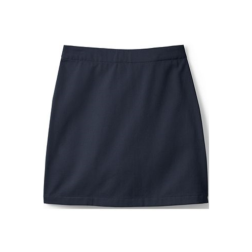 Lands End Big Girls School Uniform Blend Chino Skort Above Knee