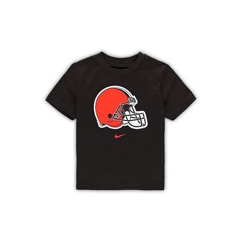 Nike Toddler Boys and Girls Brown Cleveland Browns Logo T-shirt