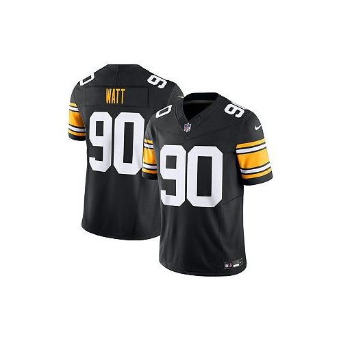 Nike Mens T.J. Watt Black Pittsburgh Steelers Vapor F.U.S.E. Limited Jersey