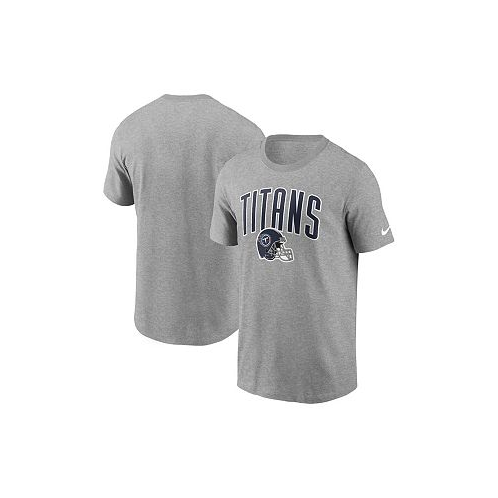Nike Mens Heathered Gray Tennessee Titans Team Athletic T-shirt