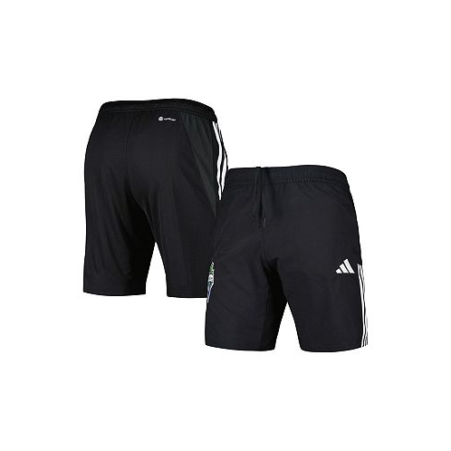 Adidas Mens Black Seattle Sounders FC Downtime Shorts