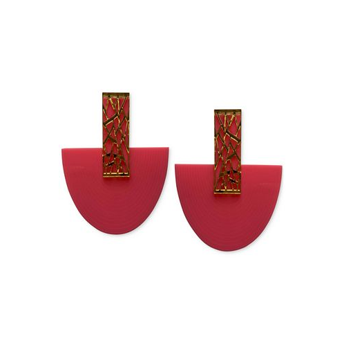 Swanky Designs Zahara Geo Curve Drop Earrings