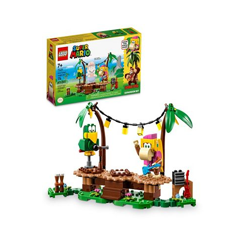 LEGO Super Mario 71421nDixie Kongs Jungle Jam Expansion Toy Building Set with Dixie Kong & Squawks Minifigures