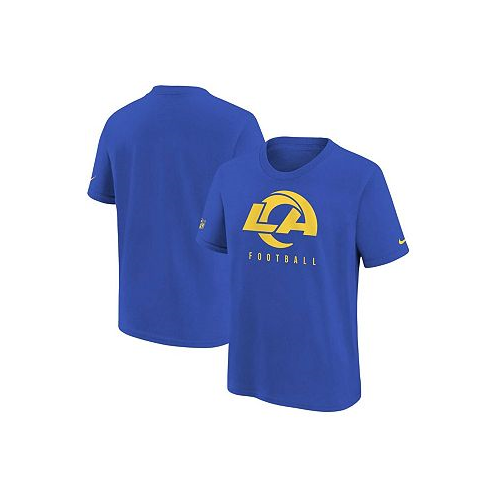 Nike Big Boys Royal Los Angeles Rams Sideline Legend Performance T-shirt