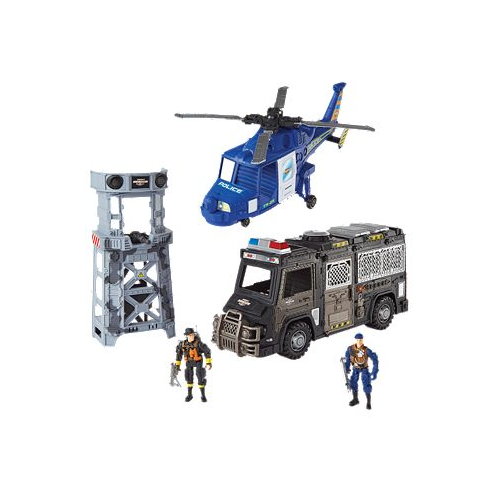 True Heroes Special Weapons And Tactics - Police Playset Created for You by Toys R Us
