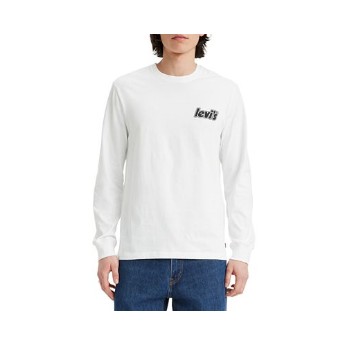 Levis Mens Relaxed Fit Long-Sleeve Logo Graphic T-Shirt
