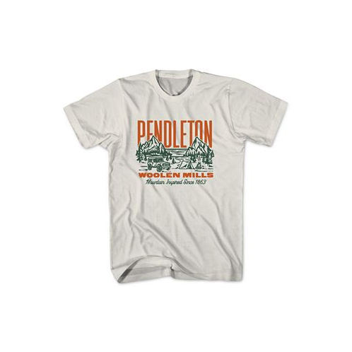 Pendleton Mens Vintage Crewneck Short Sleeve Graphic T-Shirt