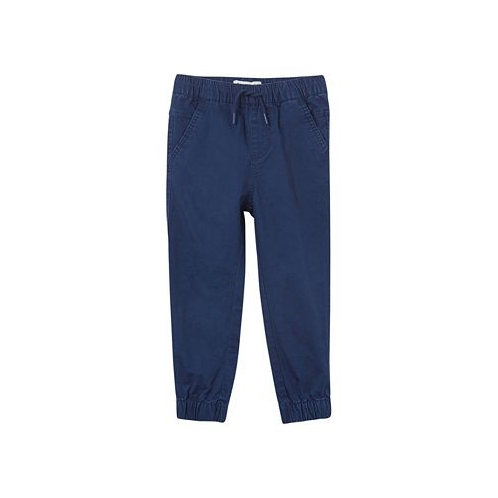 COTTON ON Toddler and Little Boys Elastic Waistband Will Cuffed Chino Pants