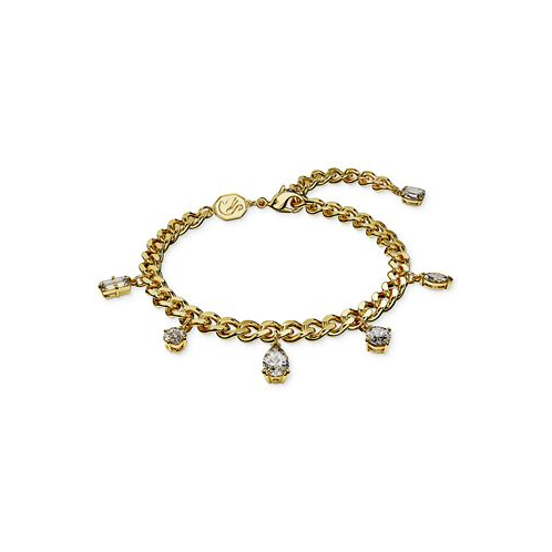 Swarovski Gold-Tone Dextera Crystal Chain Bracelet