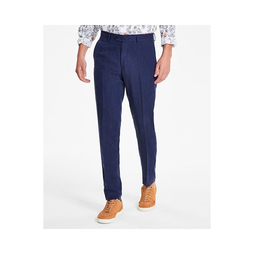 Bar III Mens Slim-Fit Linen Suit Pants