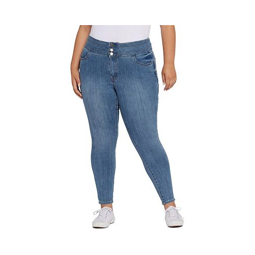 Seven7 Plus Size Sky High Skinny Jeans