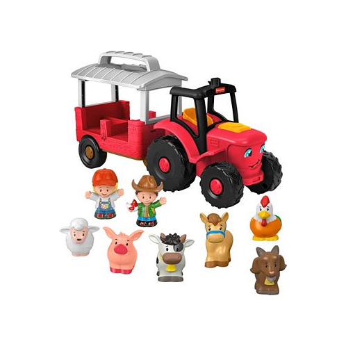 Little People Fisher Price Caring for Animals Tractor Gift Set
