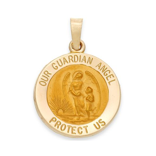 Macys Guardian Angel Pendant in 14k Gold