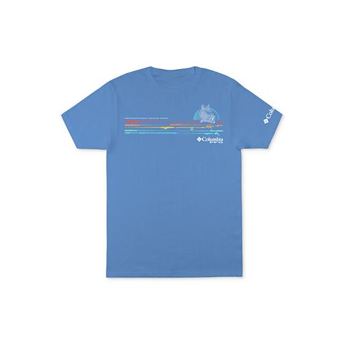 Columbia Mens Bigrods PFG Largemouth Bass Graphic T-Shirt
