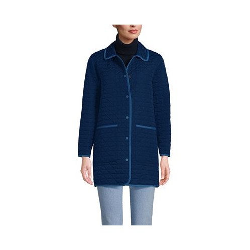 Lands End Womens Insulated Reversible Barn Coat