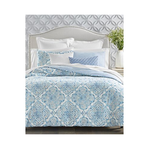 Charter Club Coastal Medallion 2-Pc. Comforter Set Twin