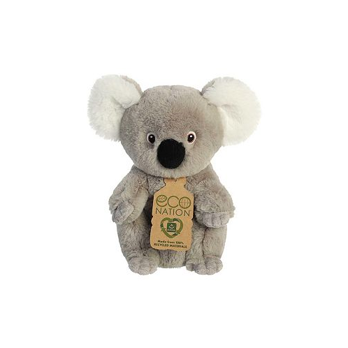 Aurora Small Koala Eco Nation Eco-Friendly Plush Toy Gray 8