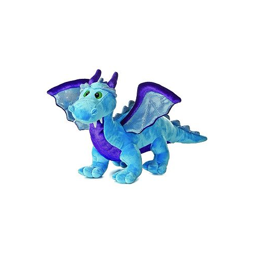 Aurora Large Blue Dragon Dinos & Dragons Ferocious Plush Toy Blue 18