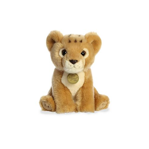 Aurora Small Lion Cub Miyoni Adorable Plush Toy Brown