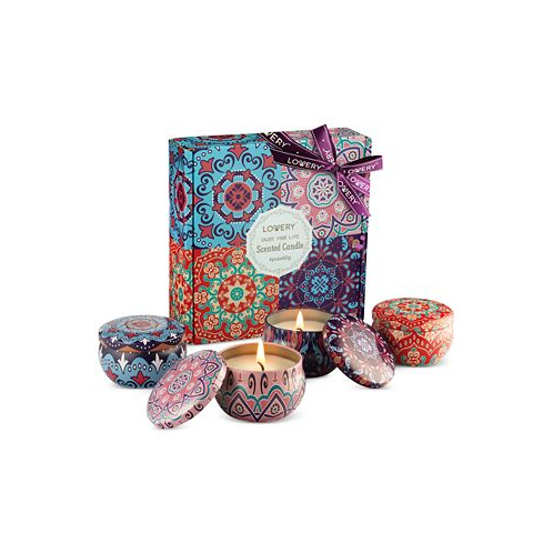 Lovery 4-Pc. Travel Candle Gift Set